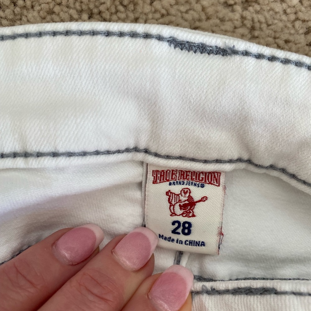 True Religion White Jeans - Picture 6 of 8
